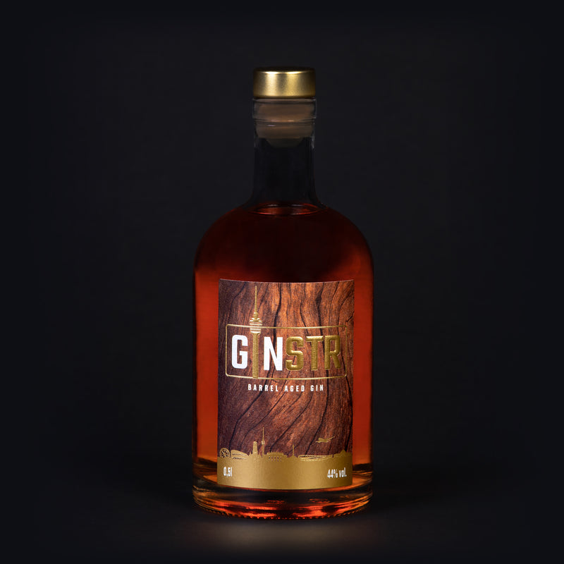 Ginstr-Barrel Aged (in the collector's box with original wooden barrel piece!)